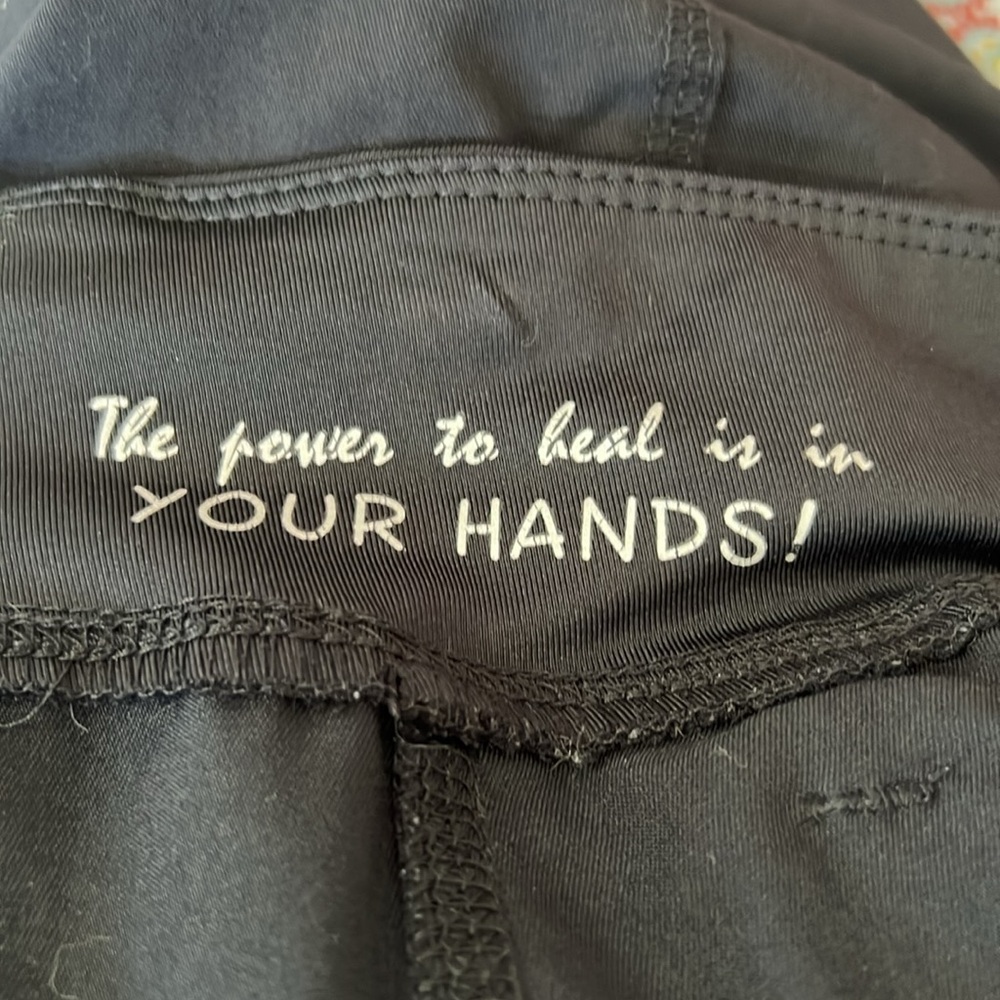 healing hands Black Women's Scrub Jogger Pants - Picture 4 of 4